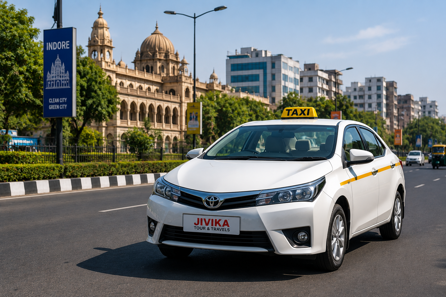 Local City Taxi services in Indore - Jivika Tour & Travels